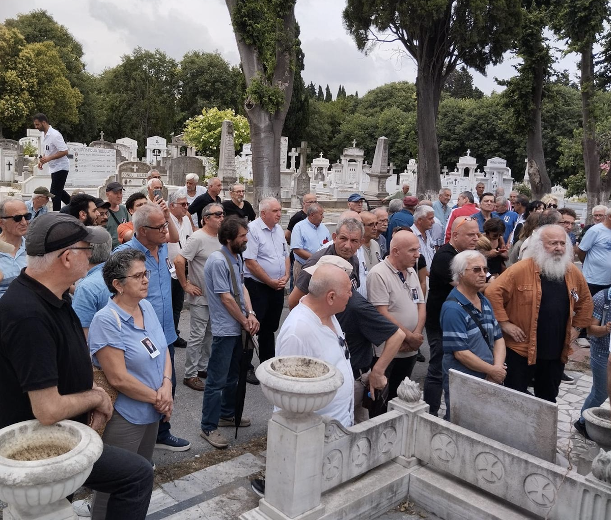 Türkiyeli Ermeni sosyalist Harutyun Karyolacıyan son yolculuğuna uğurlandı